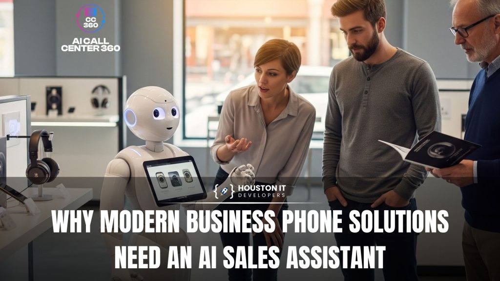 Why Modern Business Phone Solutions Need an AI Sales Assistant